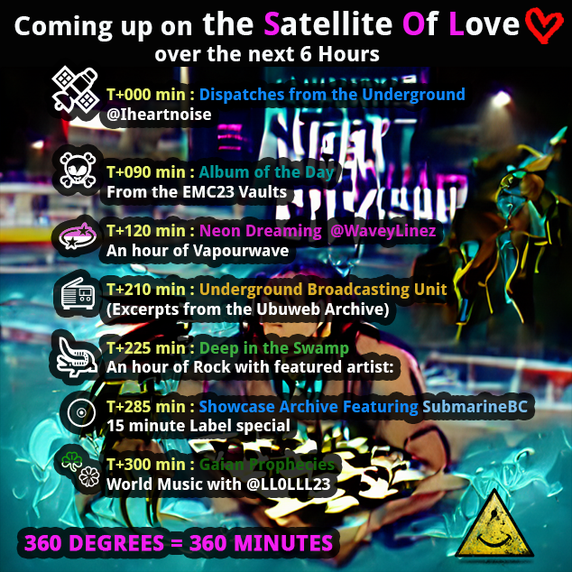 Satellite of Love coming up